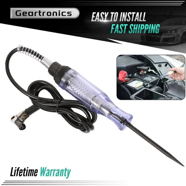 Geartronics Test Light Car Circuit Tester Probe 12V 6V DC