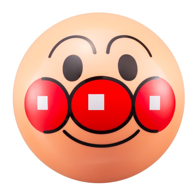 Agatsuma Anpanman Mini Face Ball, Set of 3, Anpanman, Bi-kin-chan