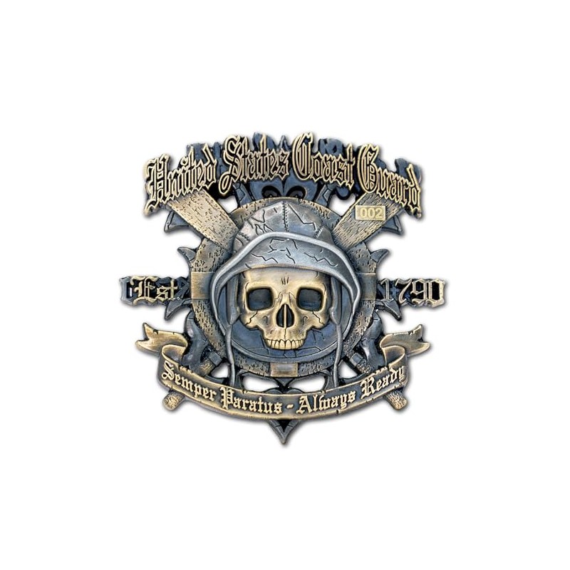 Stay Frosty Enterprises USCG Semper Paratus - Always Ready Challenge