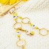 DoreenBeads 3Pcs Knitting Row Counter Chains, Alloy Enamel Stitch Markers