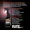 Flitz Brass and Copper Tarnish Remover, Powerful Organic Formula That