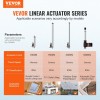 12V Linear Actuator with 6 Inch High Speed 0.55/s 220lbs/1000N