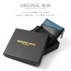 GROOVE GEAR ggs-1031 Men's Bi-fold Wallet, Mini Wallet, Saffiano, Genuine