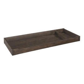 Westwood Design Taylor Farmhouse Wood Changer Topper in River Rock Brown