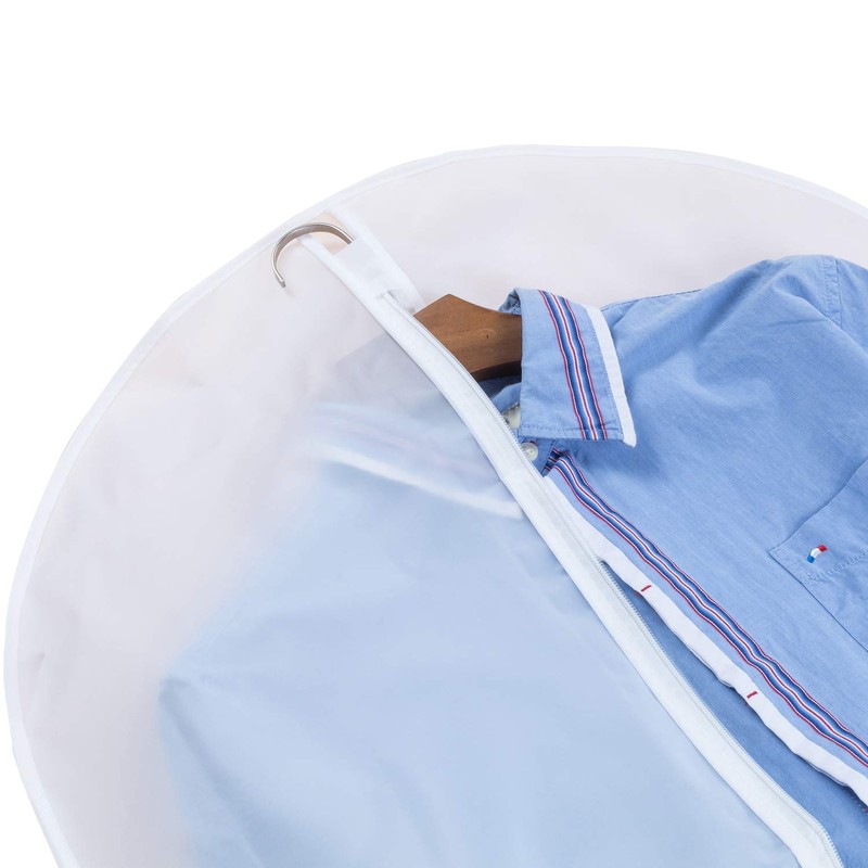 Mskitchen Garment Bags for Closet Storage Garment Covers Clear Clothes