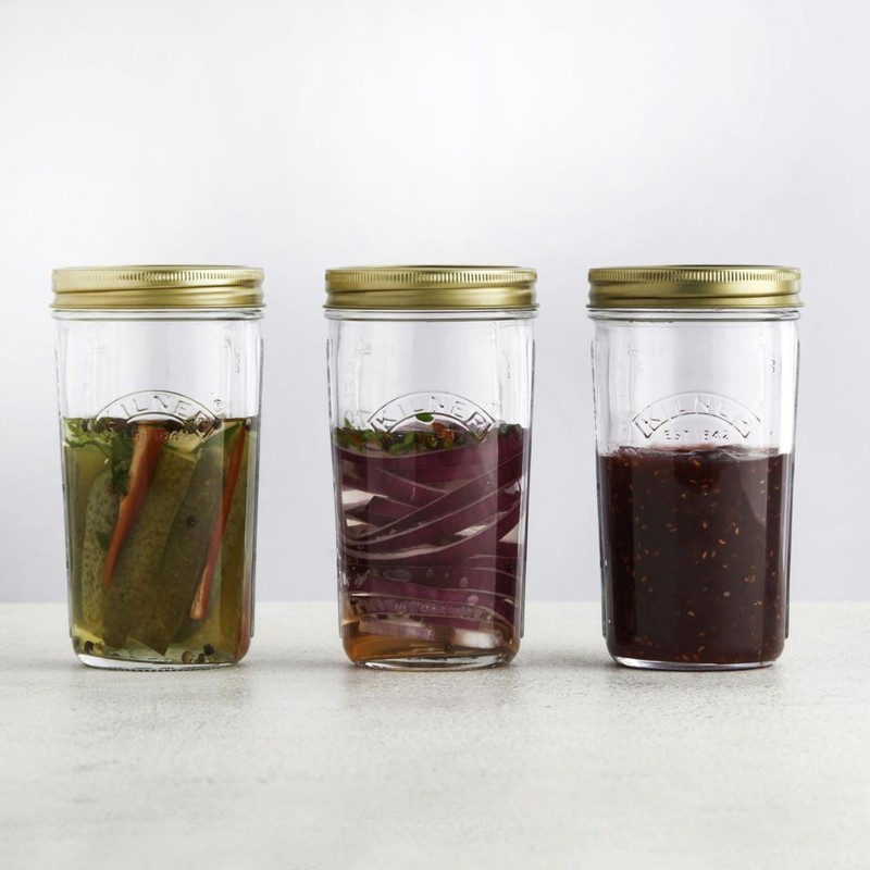 Kilner Wide Mouth Preserve Jar - 500ml, Single Jar