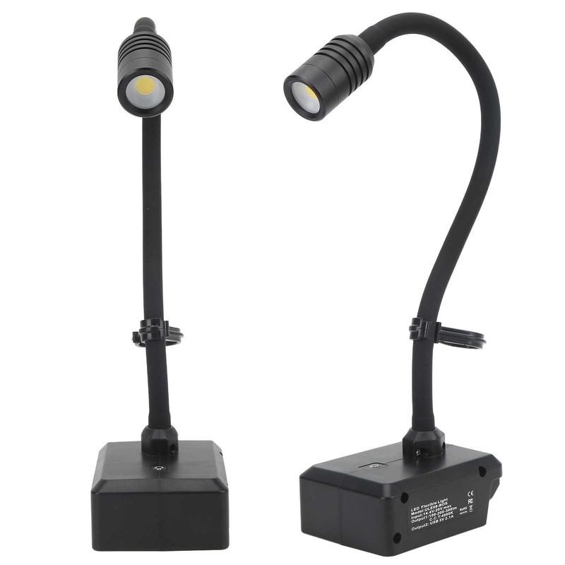 LED Gooseneck Lamp 3 Modes Car Maintenance Lamp 360 Degree