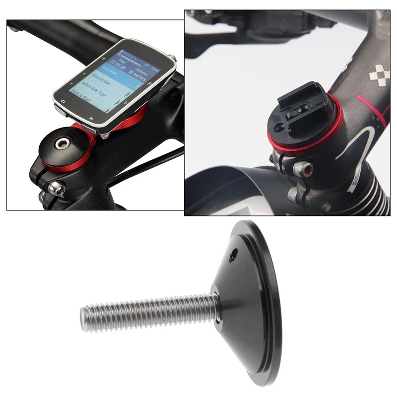 EMSea Bicycle Stem Top Cap Computer Mount Holder Kit 2