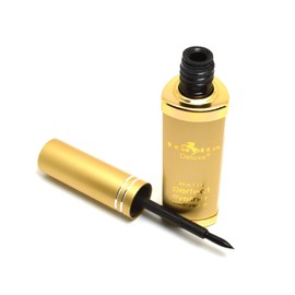 Italia-Deluxe 1pcs of Matte Black Perfect Eyeliner Waterproof Eye liner + Free Zipper Bag