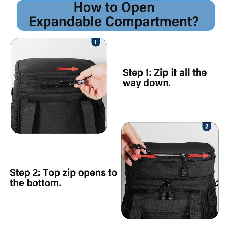 Lunch Box Cooler Bag - Tactical Insulated Lunchbox for Men
