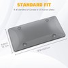 WildAuto License Plate Cover,2Pack Car Licenses Frame Shields with Non-Rusting
