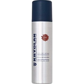 Kryolan Temporary Hair Color Spray- D44 Auburn 150ml | Professional Quality & Washable | Colored Hair Spray for Professionals | Made In Germany