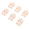 100pcs Paper Clips Cute Duck Shaped Decorative Metal Paperclips with