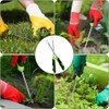 FainFun Manual Weeder, Manual Root Weeder with Handle, Stainless Steel