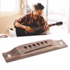 Acoustic Guitar Bridge Rosewood Pre Drilled Precisely Cut Folk Guitar