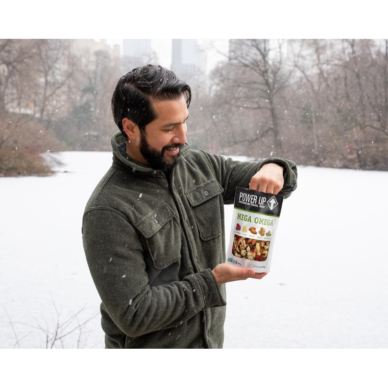 Power Up Trail Mix, Mega Omega Trail Mix, Non-GMO, Vegan,