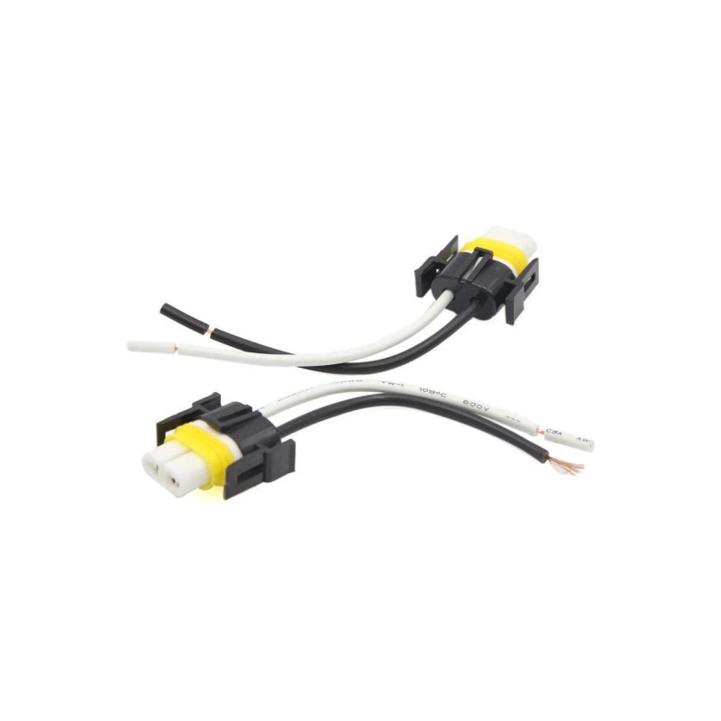 SparkHID H11 880 H8 Female Ceramic replacement plugs Connector sockets