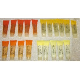 Paya Lot of 30 PAYA Organics Travel Size SHAMPOO CONDITIONER BODY LOTION SHOWER GEL