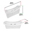 SPARES2GO Complete Lint Screen Fluff Cage Filter for Beko Adorina