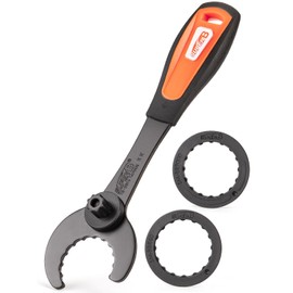 SUPER B Bicycle Bottom Bracket Tool, Compatible with Shimano and Hollowtech 2, bb Removal Tool (Standard Edition, Set of 3) (TB-8920)