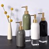 uxcell Soap Dispenser-14Oz Ceramic Dish Hand Soap Dispenser with Pump