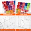 3 Tier Drink Packet Organizer, Acrylic Water Flavor Packet Holder