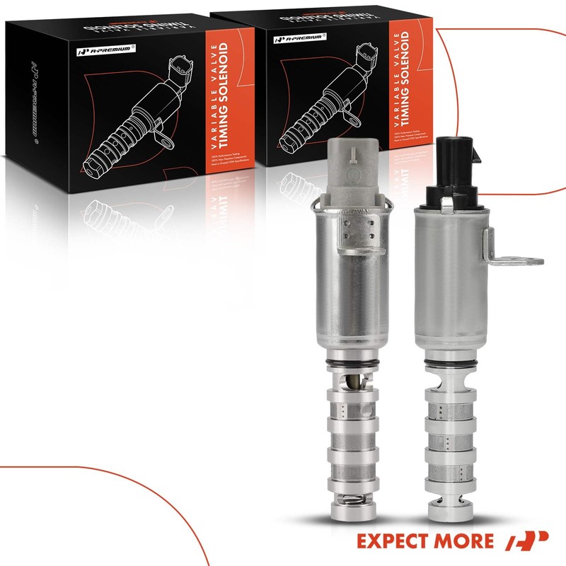 A-Premium 2-PC Intake Variable Valve Timing Solenoid Compatible with Hyundai