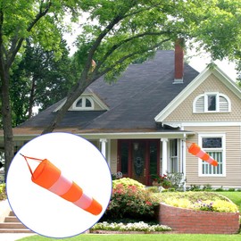 Tiiyee Airport Windsock, Wind Direction Measurement Sock Bag Outdoor Hanging Flags Indicators with Reflective Belt Long Waterproof Replacement Decor for Outside Home Yard Garden Rip Stop Farm 39in