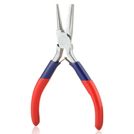 GOLD DEER Round Concave Pliers 5-Inch Concave Round Nose Pliers Half Round Concave Forming Pliers Half Round Pliers Wire Looping Pliers Half Round Pliers Jewelry
