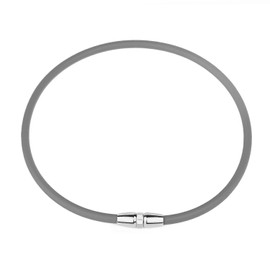 FUANNA Magnetic Necklace, Men's Magnetic Necklace, Can be Worn All Seasons, 45 cm, Stainless Steel