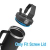 40 oz Tumbler Replacement Lid Compatible with YETI Rambler 40