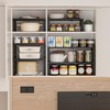 Zilvando Heavy-Duty Adjustable Metal Shelf Organizer - Expandable & Stackable