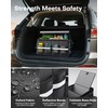 HOTOR Car Trunk Organizer - Foldable Trunk Organizer for SUV,