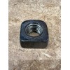 Accurate (4) 1"-8 Square Nuts Steel Plain Regular 1 inch