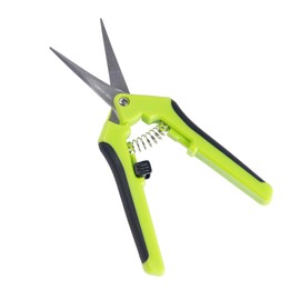 Hyindoor Pruning Shear Gardening Trimming Scissors Garden Scissors Hand Pruning Snips with Curved Stainless Steel Blades