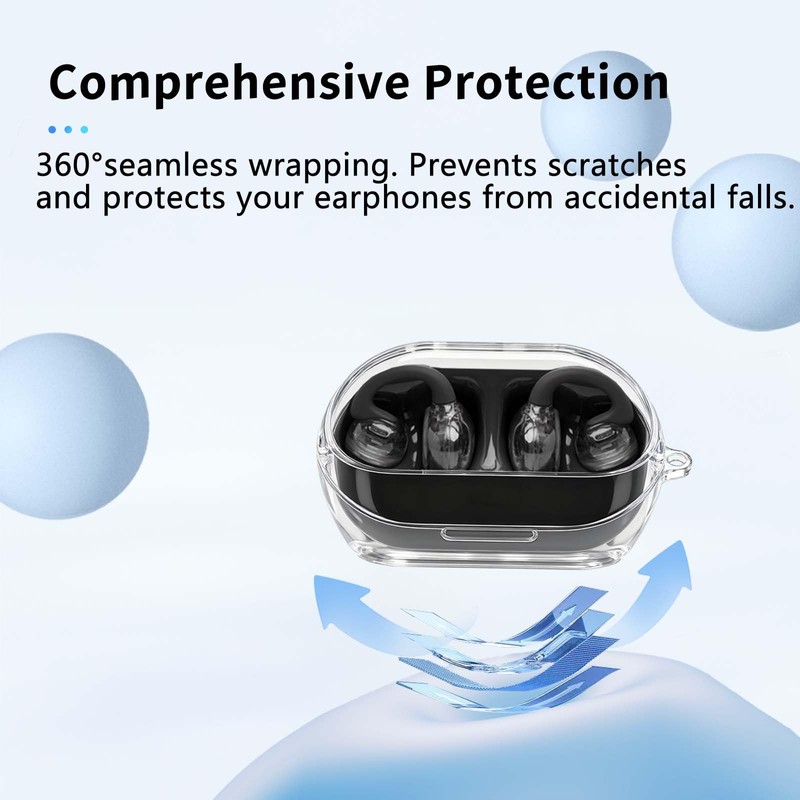 NOUKAJU for JBL Soundgear Clips Case Cover, Earphone Protective Case