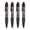 Set of 4 Black Ballpoint Pens (Photo Insert) - Sugar