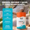 Omega 3 Aceite Puro Salmón 180 Gomitas Sin Azúcar con
