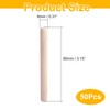MroMax 8 x 80mm Kiln Dried Fluted Beveled Hardwood Dowel