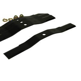Safety 3 SSP-260 Replacement Blades for Self-Propelled Grass Mowers, Genuine Type, Set of 4 + 2 Screws
