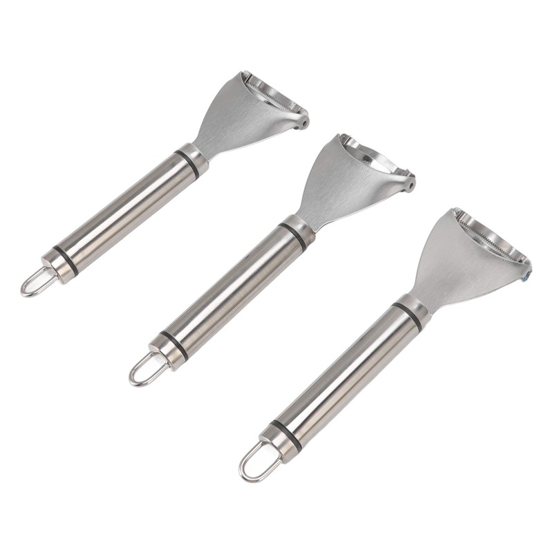 3pcs Stainless Steel Corn Cutter Peeler Safe Quick Clean Comfortable