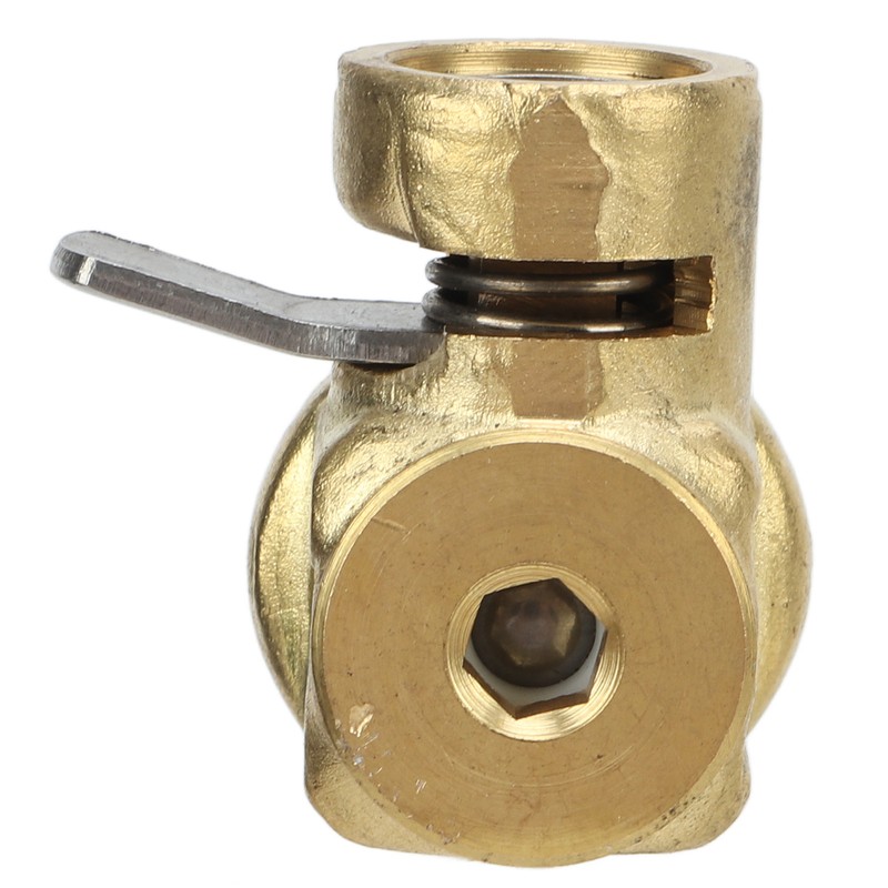 Engine Oil Drain Valve M12‑1.75 Connector Quick Brass Stainless Steel
