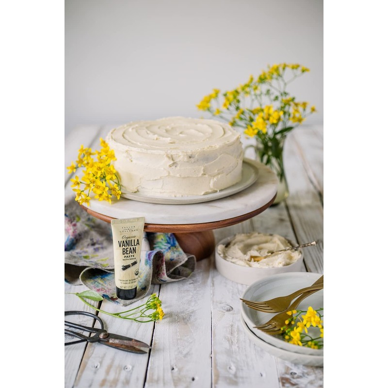 Taylor & Colledge Organic Vanilla Bean Paste with Seeds, 1.7oz