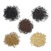 500 Pcs 4mm Micro Link Beads Hair Extensions Beads Copper
