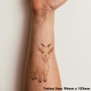 'Cute Goat Kid' Temporary Tattoo - Water Resistant, Skin-Safe, Non-Toxic