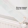 Breathable Radiator Dust Cover, Designed Built in Magnets to Block