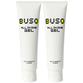 BUSO Men's All-in-One Gel, Set of 2, Moisturizing, Beautiful Skin, Gel, Skin Care, Men's Cosmetics, Moisturizing, Armed