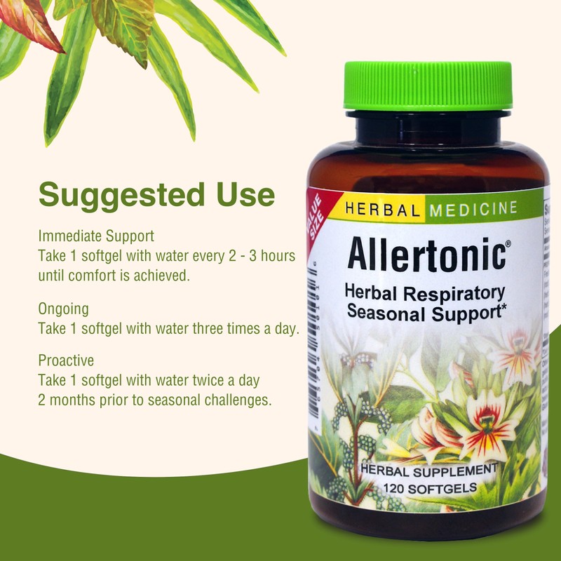 Herbs Etc. Allertonic - Healthy Breathing Support - Herbal Blend