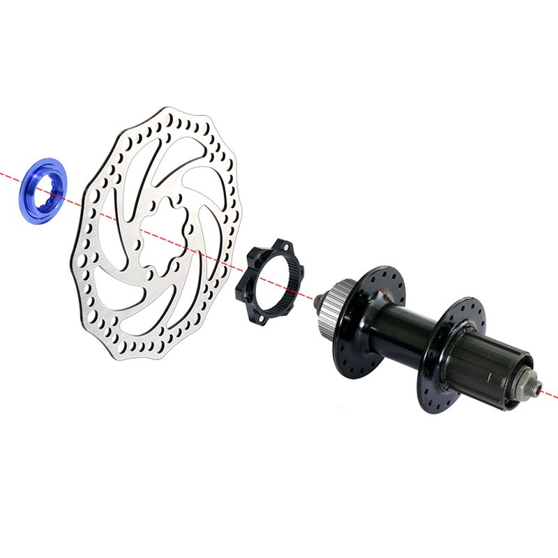 [通拓商品]Aluminum Alloy Bicycle Centerlock 6-hole Adapter Bike Disc Center Lock