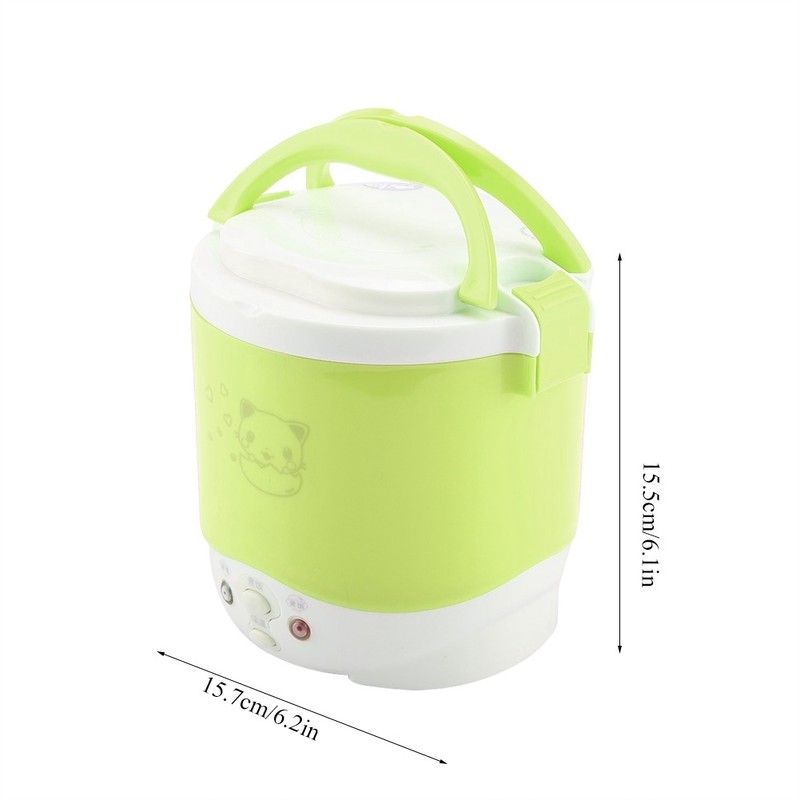 12V 100W 1L Electric Portable Multifunctional Rice Cooker Food Steamer